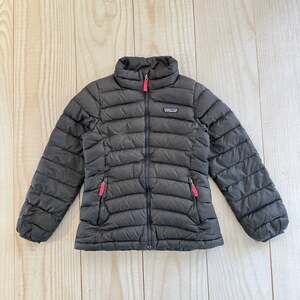 Patagonia Girls Duck Down Insulated Sweater Puffer Jacket  Size M 10 Navy